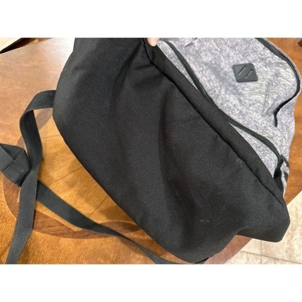 Adidas Originals Backpack Gray Black‎ Laptop School Travel Bag - Picture 5 of 10